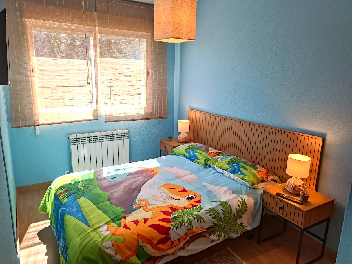 casa-en-la-sierra-de-madrid-con-camas-para-niños Casa en la Sierra de Madrid con camas para niños.