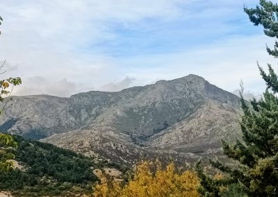 Sierra de Guadarrama vista desde Becerril