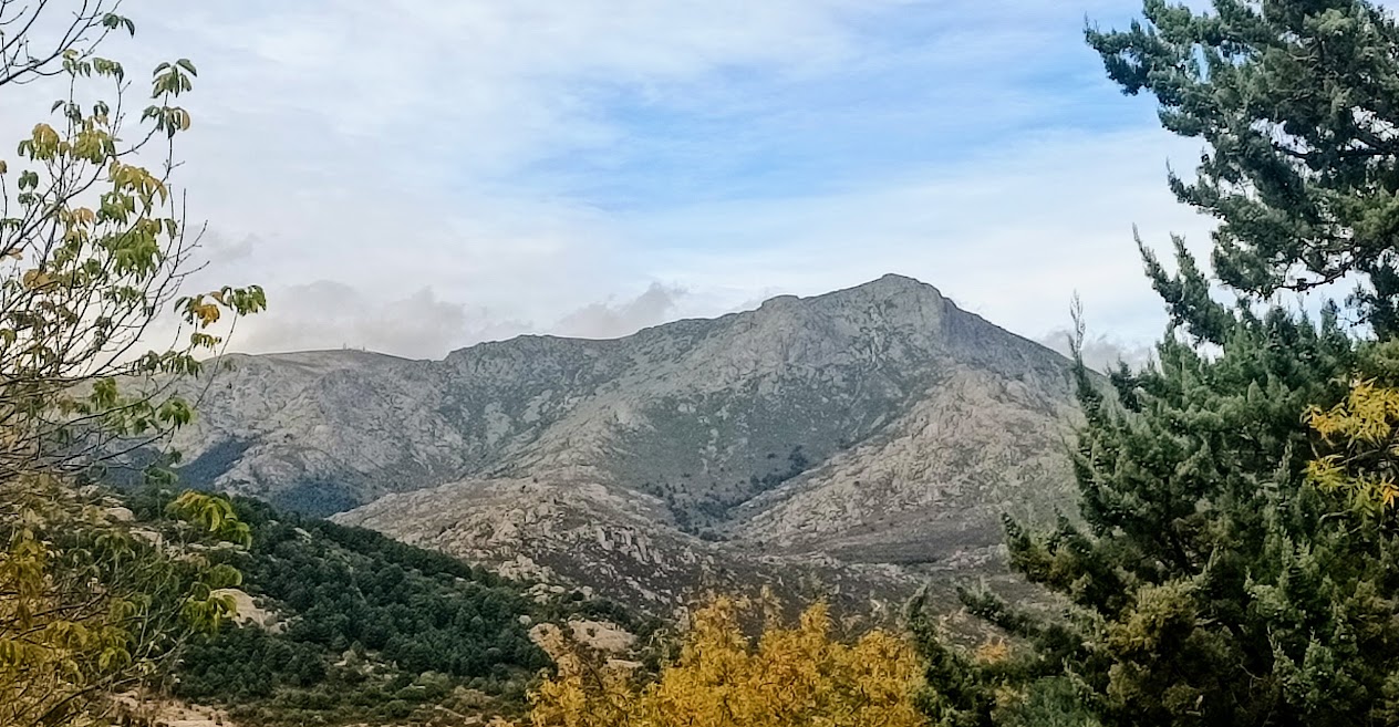 Sierra de Guadarrama vista desde Becerril